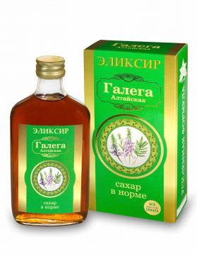 Эликсир "Алтайская галега", сахар в норме 250 мл