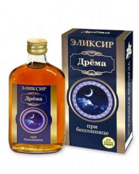 Эликсир "Дрема", при бессоннице. 250 мл