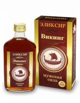 Эликсир Викинг, мужская сила, 250 мл.